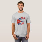 T-shirt CUBA S.O.S. (Devant entier)