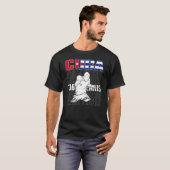T-shirt Cuba Table Tennis   Support Cuban Ping Pong Team 3 (Devant entier)