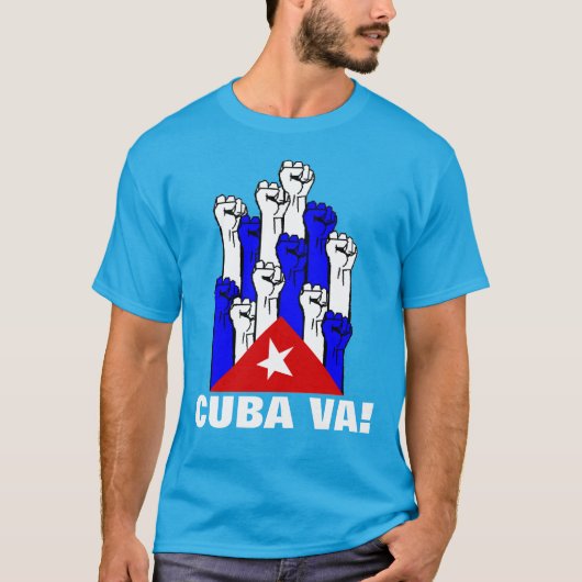 T-SHIRT CUBA VA ! (Devant)