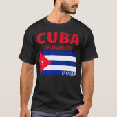 T-shirt Cuba Vive La Révolution (Devant)