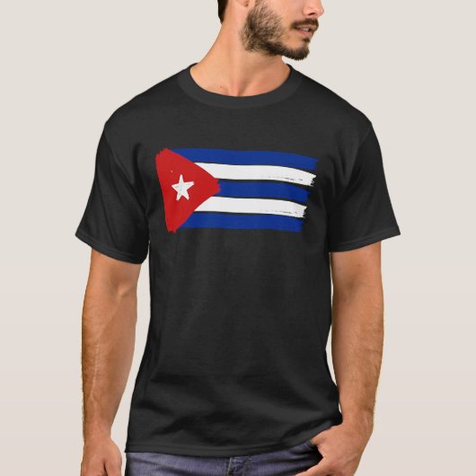 T-shirt Cuban Flag Cuba Pride Cuba Travel Proud Cuban Cuba (Devant)