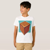 T-shirt Cube Brown (Devant entier)