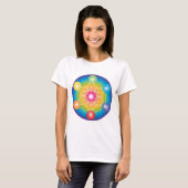 T-shirt Cube de Métatron (Devant entier)