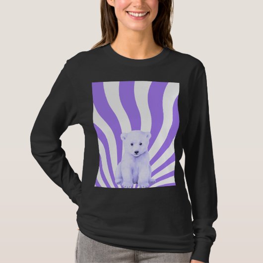 T-shirt Cube d'ours polaire (Devant)