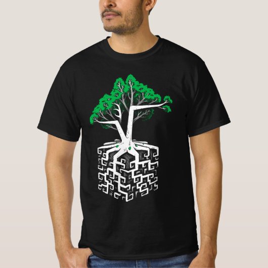 T-shirt Cube Root (Devant)