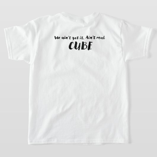 T-shirt cube tee trois (Couchage Retour)