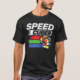 T-shirt Cuber de la vitesse Cube de lecteur de puzzle