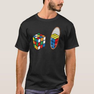 T-shirt Cuber Speed Cubing Math Puzzle Femmes Hommes