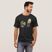T-shirt Cuber Speed Cubing Math Puzzle Femmes Hommes (Devant entier)