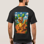 T-shirt Cuberoo - PineCraft Series - Pineapple Empire (Dos)