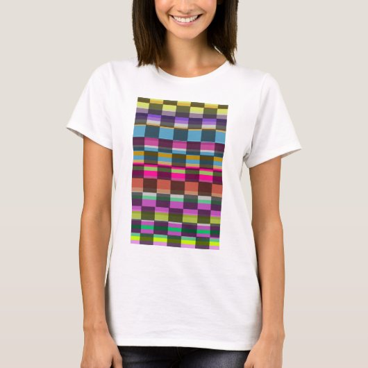 T-shirt Cubes colorés (Devant)