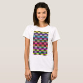T-shirt Cubes colorés (Devant entier)