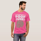 T-shirt Cubes de caca Wombats (Devant entier)