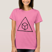 T-shirt Cubes en delta (Devant)