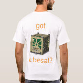T-shirt CubeSat obtenu ? (Dos)