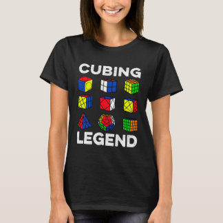 T-shirt Cubing Legend Speedcubing Speedsolving Cuber
