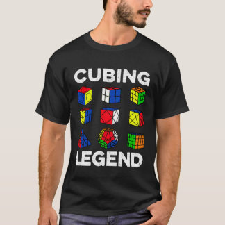 T-shirt Cubing Legend Speedcubing Speedsolving Cuber