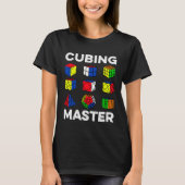 T-shirt Cubing Master Speedcubing Speedsolving Cuber (Devant)