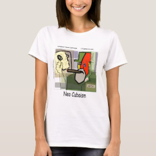 T-shirt Cubiste Castro NeoCubaism drôle