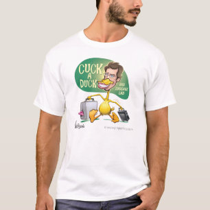 T-shirt Cuck une bande dessinée de canard par la garnison