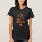 T-shirt Cuckoos Bird Xmas Lights Cuckoos Christmas Tree (Devant)