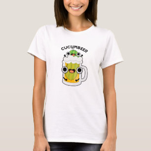 T-shirt Cucum-beer Funny Beer Pun