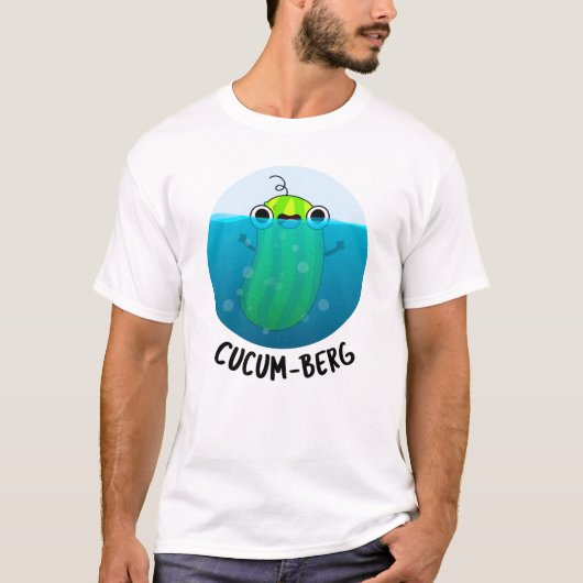 T-shirt Cucum-berg Funny Concomber Pun (Devant)