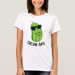 T-shirt Cucum-bro Funny Veggie Cucumber Pun