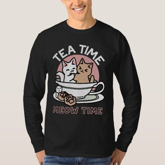 T-shirt Cuddin en coupe - Tea Time adorable (Devant)