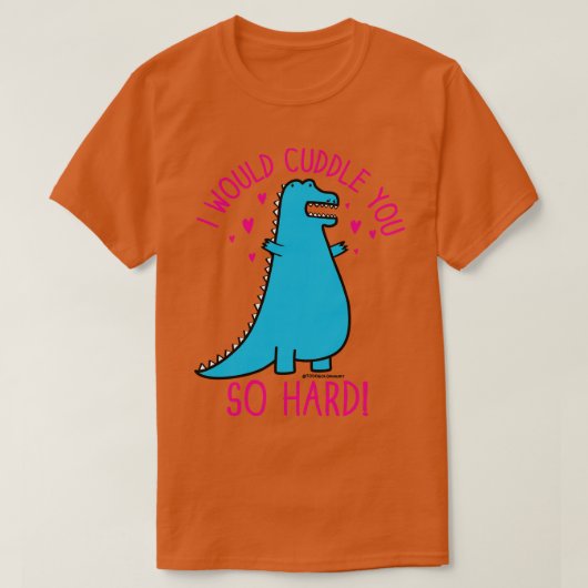 T-SHIRT CUDDLE DINO (Design devant)
