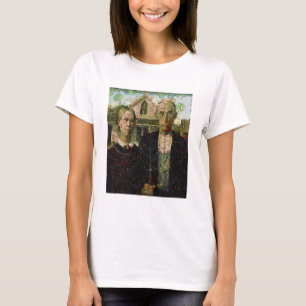 T-shirt Cuillère d'art gothique végétalien