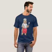 T-shirt Cuillère de cuisine spatule d'ours (Devant entier)