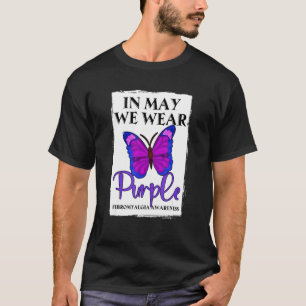 T-shirt Cuillère De Sensibilisation Fibro En Mai Nous Port