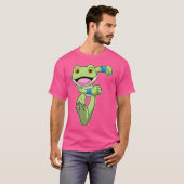 T-shirt Cuir Frog Fitness (Devant entier)