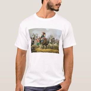 T-shirt Cuirassiers français à la bataille de Waterloo, Ch