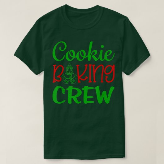 T-shirt Cuisine à biscuits Crew Baker Bake Enfants Filles  (Design devant)