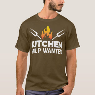 T-shirt cuisine aide voulu drôle de chef restaurant 497