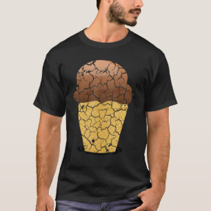 T-shirt Cuisine Alimentation Foin Crème de glace Conne dés