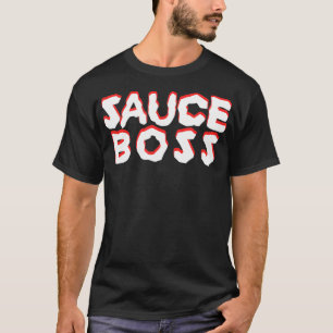 T-shirt Cuisine Artistique Sauce Boss Culinaire Pun Cadeau