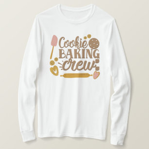 T-shirt Cuisine Baking Crew Cuisine Ustensiles Noël