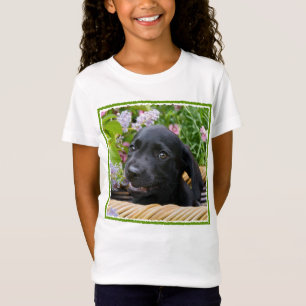 T-Shirt Cuisine Black Labrador Retriever Chien Chiot Chiot