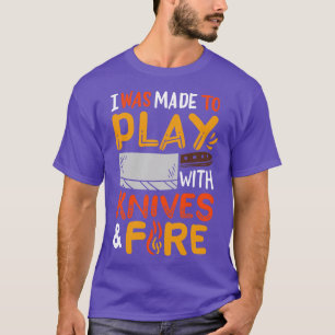 T-shirt Cuisine Chef Cook Knives
