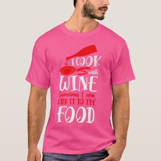 T-shirt Cuisine Cuisin Vin Cuisine Chemise ChefT-Shirt
