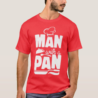 T-shirt Cuisine Cuisinière Papa Cuisine Chef Homme Avec Un