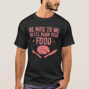 T-shirt Cuisine Cuisinière Pour Chef Culinaire Hommes Femm