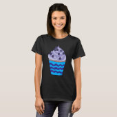 T-shirt Cuisine Cupcake Tester Pâtisserie Chef Baker (Devant entier)