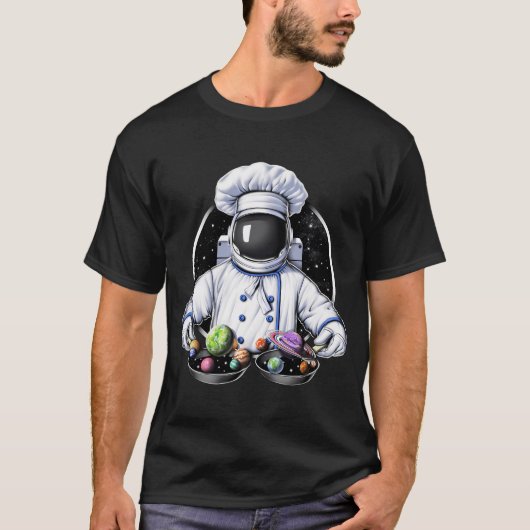 T-shirt Cuisine d'Astronaute Spatial (Devant)