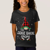 T-Shirt Cuisine de biscuits Gnomo Buffalo Plaid Matching F (Devant)