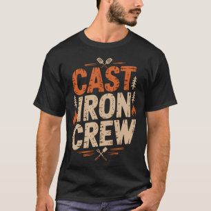 T-shirt Cuisine de camping en fonte Sizzle Coals