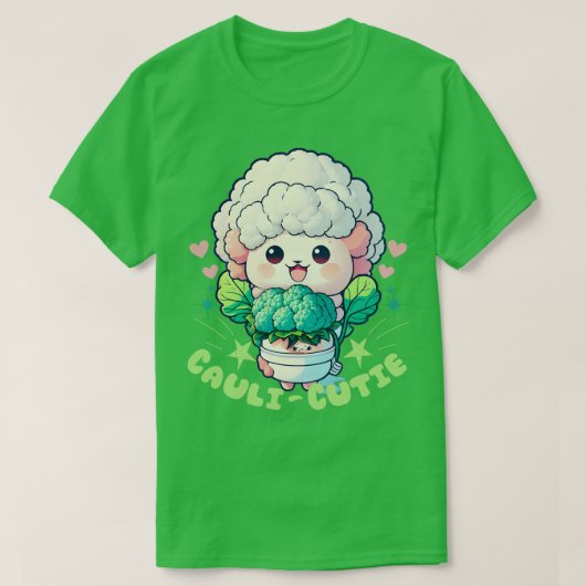 T-shirt Cuisine de chou-fleur (Design devant)
